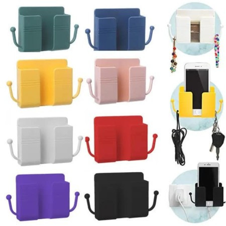 10  pcs Universal Wall Mount Charger Phone Holder Stand