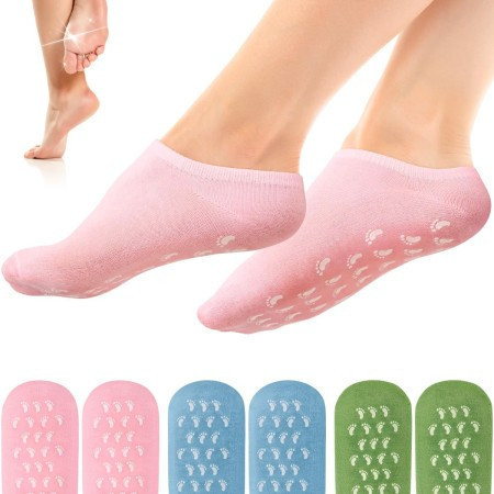(১-জোরা) Silicone Moisturizing Socks